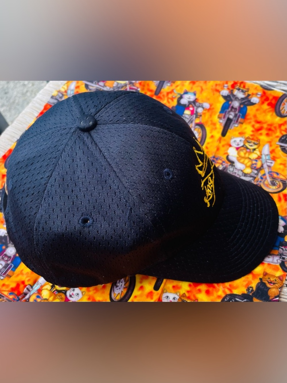 Port Authority Youth Mesh Cap King Life Midnight Blue Boys YC833 100% Polyester - Picture 4 of 7